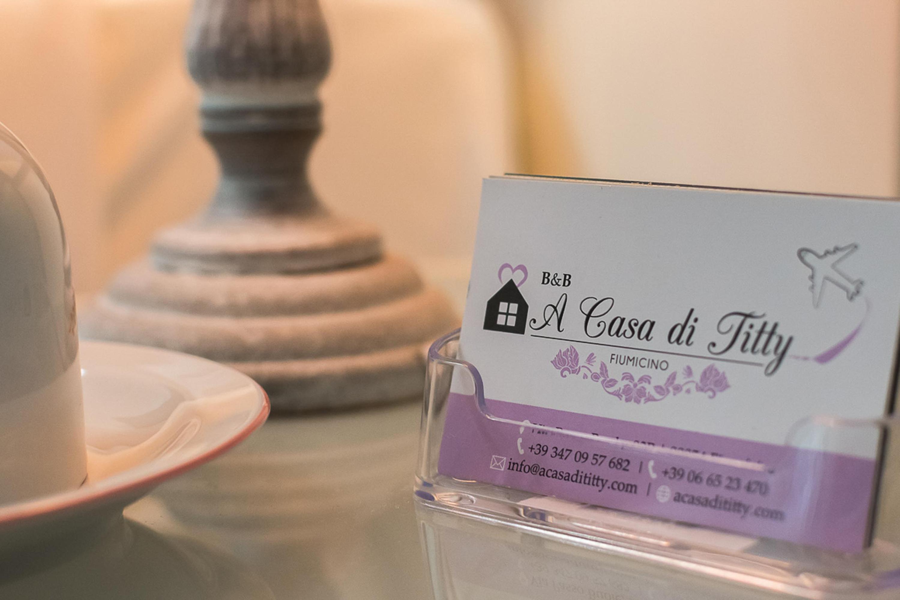フィウミチーノ A Casa Di Titty Bed & Breakfast エクステリア 写真